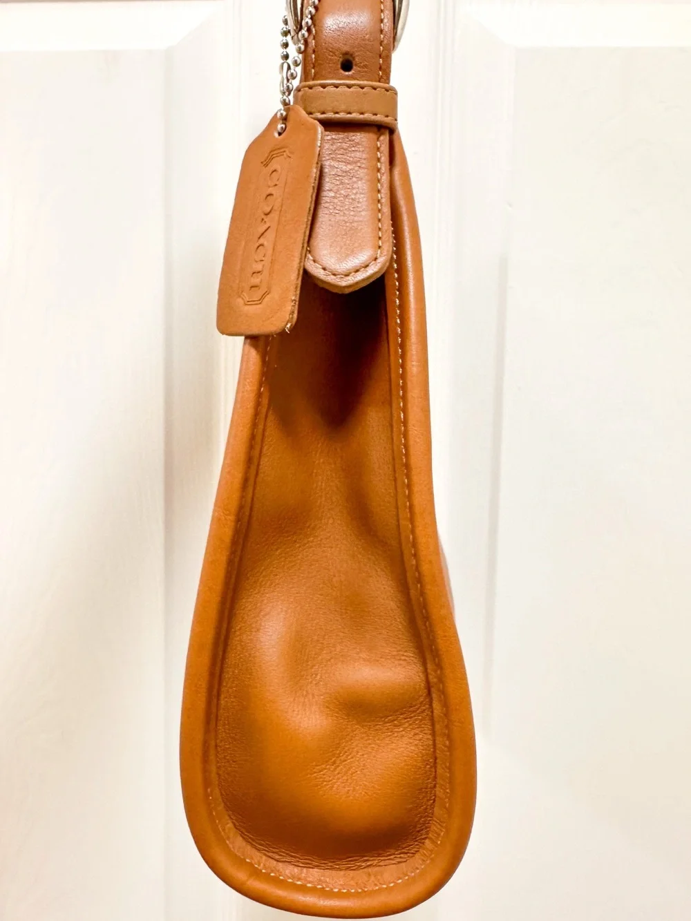 Coach Soho Small Satchel Glove Tanned Leather Toffee Vintage 1998